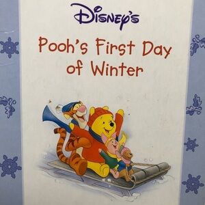 Disney's “Pooh’s First Day of Winter” Hardcover